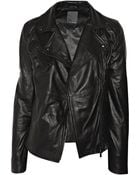 Lot78 Zoe Leather Biker Jacket - Lyst