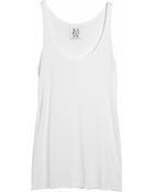 Zoe Karssen Cotton and Modal-blend Tank - Lyst