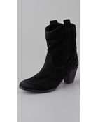 Ash Lenny Mid Heel Booties - Lyst