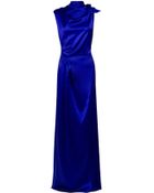 Roksanda Ilincic Backless High Neck Gown - Lyst