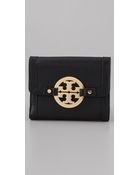 Tory Burch Angelux Amanda Double Flap Wallet - Lyst
