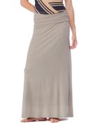 lycra maxi skirt