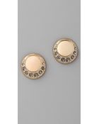 Belle Noel Coin Stud Earrings - Lyst