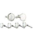 David Donahue Motherofpearl Cuff Links Studs Set - Lyst
