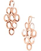 Ippolita Rosé Open Oval Cascade Earrings - Lyst