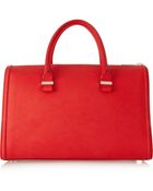 Victoria Beckham Victoria Structured Leather Tote - Lyst