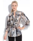 Alberto Makali Print Tunic - Lyst