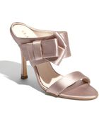 Claudia Ciuti Didier Satin Evening Sandal - Lyst