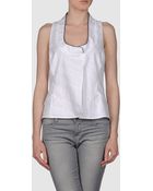 Emporio Armani Tops - Lyst