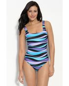 Gottex Print One Piece Swimsuit - Lyst