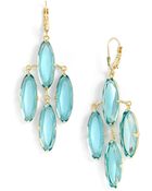 Kate Spade Kahina Large Drop Earrings - Lyst