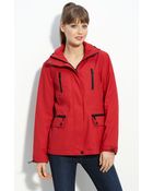 London Fog Hooded Waterproof Jacket - Lyst