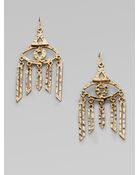 Low Luv Evil Eye Drop Earrings - Lyst