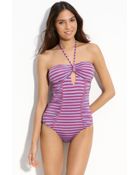 Nanette Lepore Seductress One Piece Swimsuit - Lyst