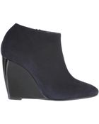 Pierre Hardy Blue Suede Boots - Lyst