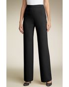 St. John Collection Santana Knit Stove Pants - Lyst