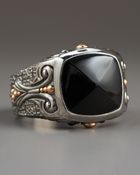Stephen Webster Lg Inlay Signet Ring Onyx - Lyst