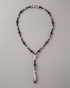Stephen Webster Onyx Bead Rosary Necklace - Lyst
