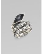 Stephen Webster Sterling Silver Snake Ring - Lyst