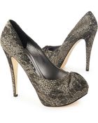 Gina Shiri Platform Courts Gold - Lyst