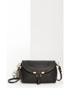 Chloé Marcie Calfskin Leather Shoulder Crossbody Bag - Lyst