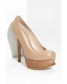 Fendi Sta Double Platform Pump - Lyst
