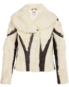 Haute Hippie Fur & Leather Jacket - Lyst