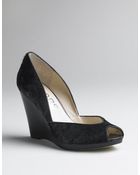 Kors By Michael Kors Vail Peep-toe Platform Wedge Pumps - Lyst