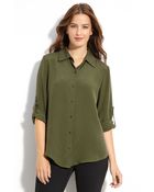 Louben Silk Shirt - Lyst