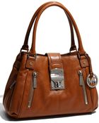 MICHAEL Michael Kors Jenna - Medium Leather Tote - Lyst