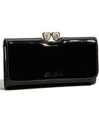 Ted Baker Ronnee Enamel Heart - Large Wallet - Lyst