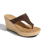 Ugg Zamora Wedge Sandal (women) - Lyst