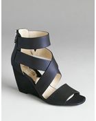 MICHAEL Michael Kors Jenna Wedge Sandals - Lyst