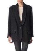 Isabel Marant Oversized Jacket - Lyst