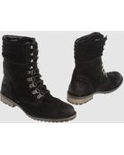 Carvela Kurt Geiger Combat Boots - Lyst