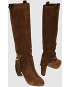 Celine High Heeled Boots - Lyst