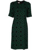 Marni Mint Print Dress - Lyst