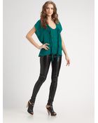 Sachin & Babi Fringed Mel Top - Lyst