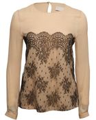 Jason Wu Floral Lace Tee - Lyst