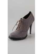 Plomo Joanna Lace Up Booties - Lyst