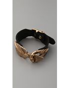 Low Luv X Erin Wasson Arrow & Leather Bracelet - Lyst