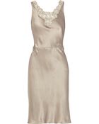 Thurley Embellished Brushed-silk Dress - Lyst