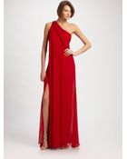 Notte By Marchesa Silk Gown - Lyst