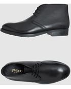 Geox High Top Dress Shoes - Lyst