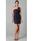 BCBGMAXAZRIA Palais One Shoulder Dress - Lyst
