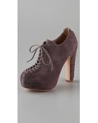 Pour La Victoire Agalia Platform Booties - Lyst