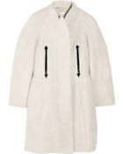 Carven Alpaca and Wool-blend Coat - Lyst