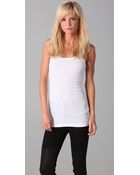 Splendid Ribbed Tank - Lyst