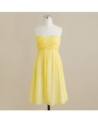 J.Crew Taryn Dress in Silk Chiffon - Lyst