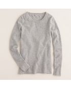 J.Crew Collection Cashmere Long-Sleeve Tee - Lyst